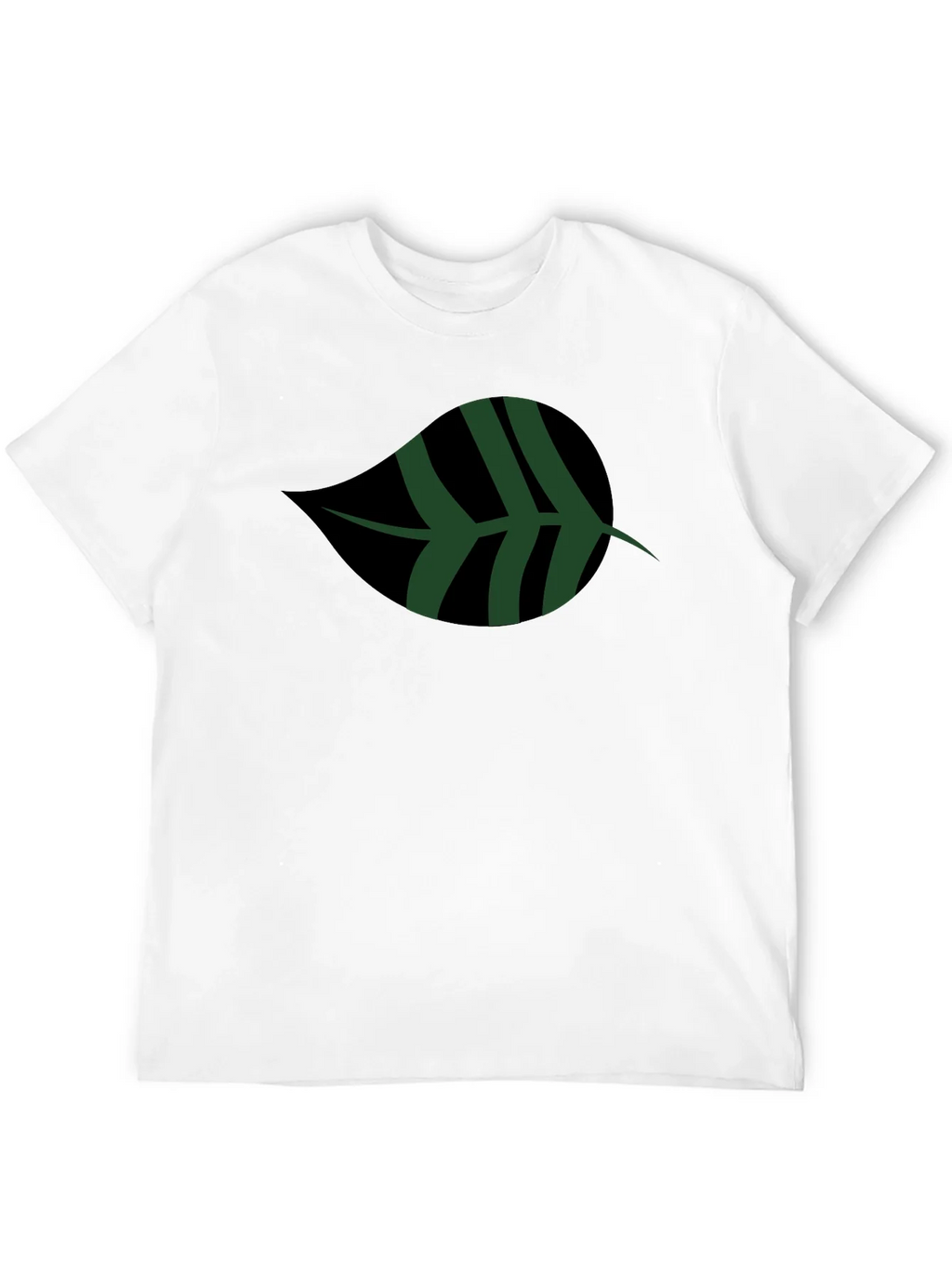 Leaf Graphic Black T-Shirt | Casual Style product image 11