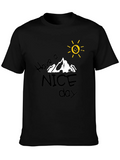 Have A Nice Day Graphic Tee - Black product image 1