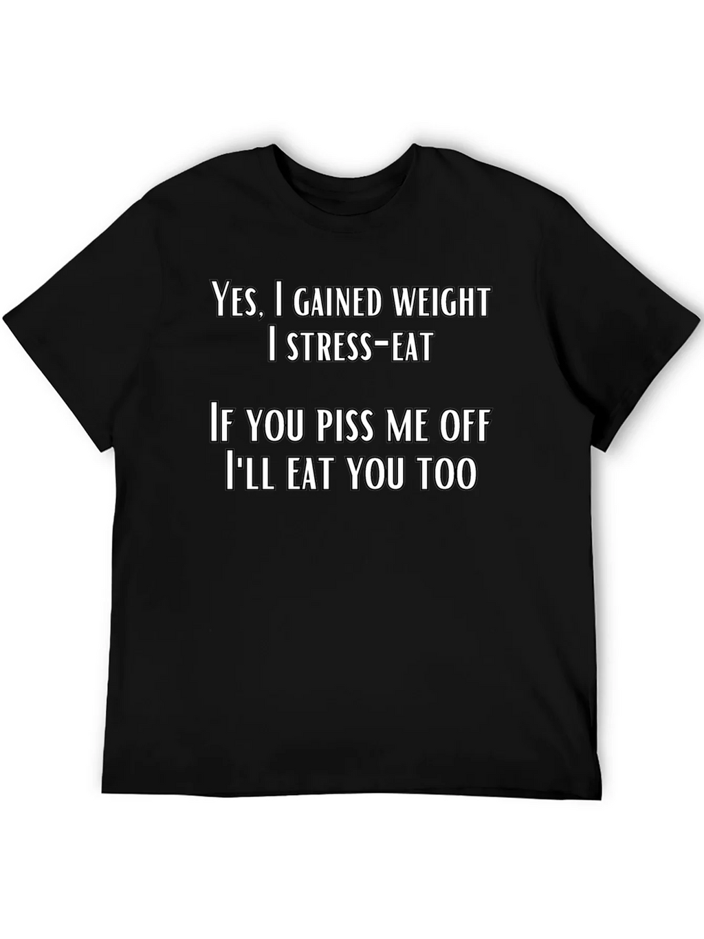 Funny Stress-Eat T-Shirt product image 4
