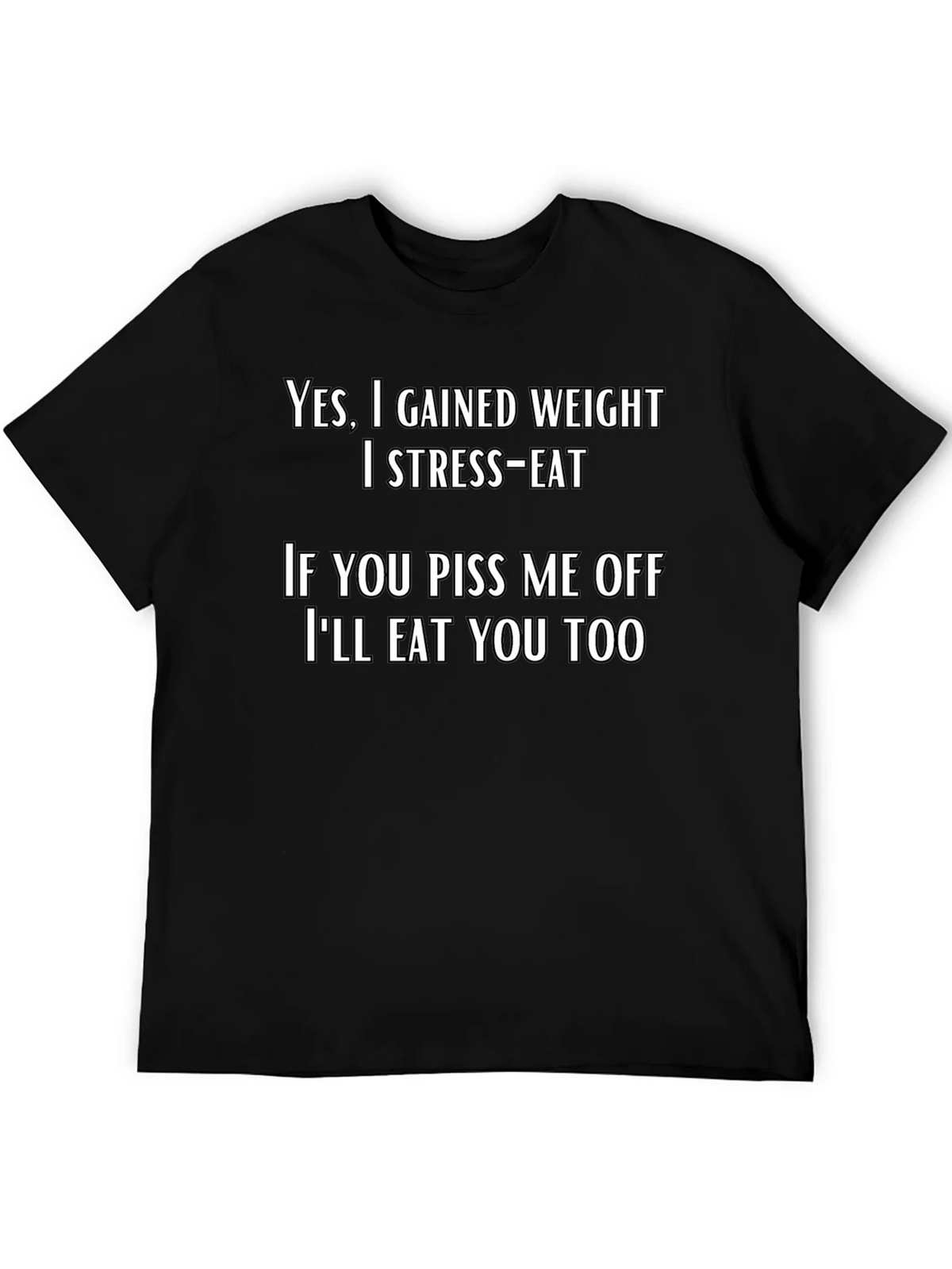 Funny Stress-Eat T-Shirt product image 4