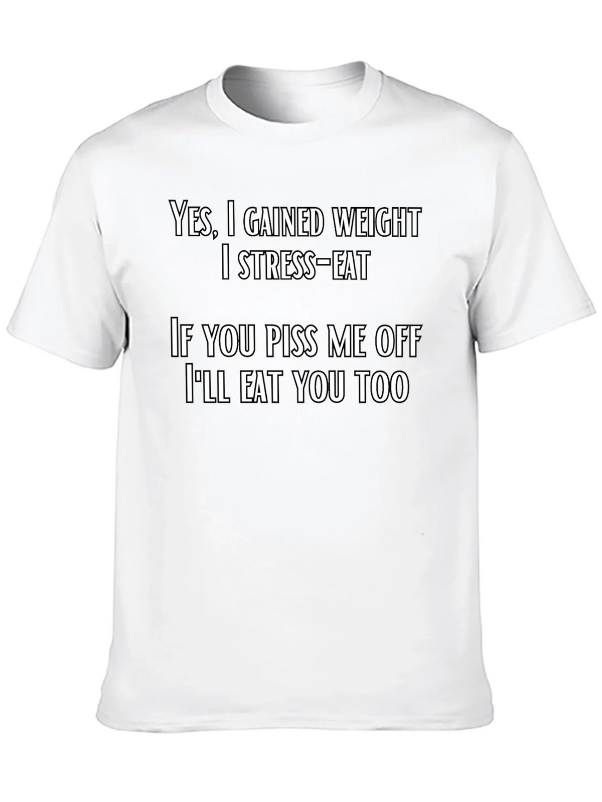 Funny Stress-Eat T-Shirt product image 7
