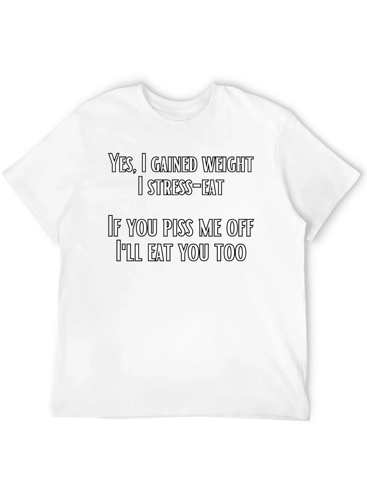 Funny Stress-Eat T-Shirt product image 9