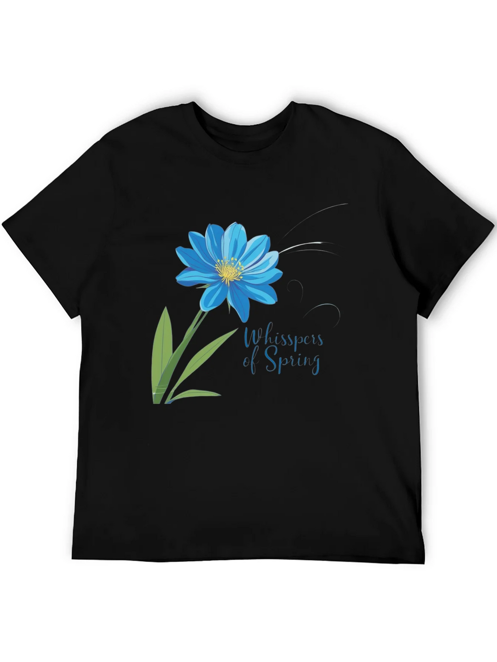 Floral Whispers Spring Graphic T-Shirt product image 4