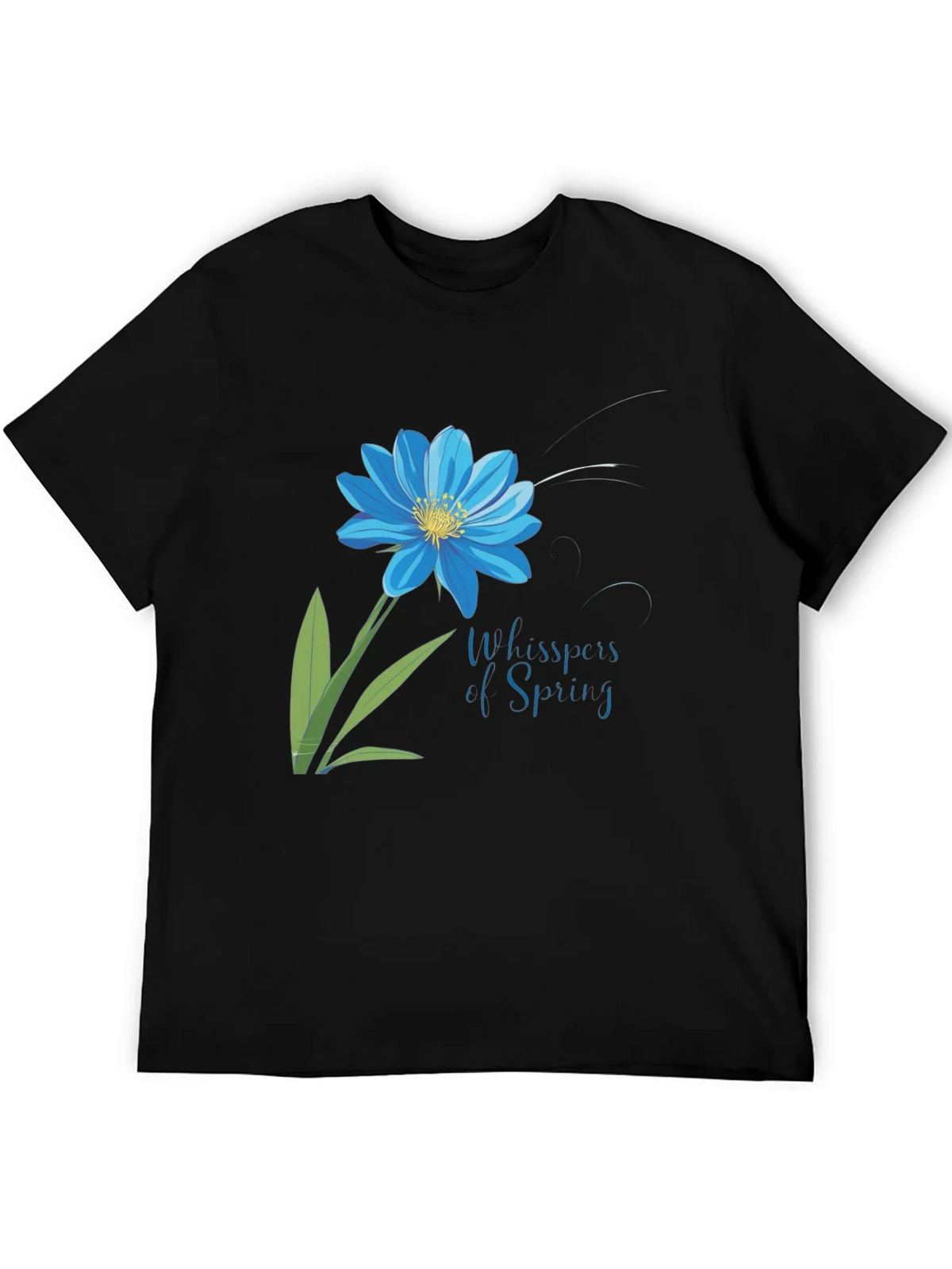 Floral Whispers Spring Graphic T-Shirt product image 4