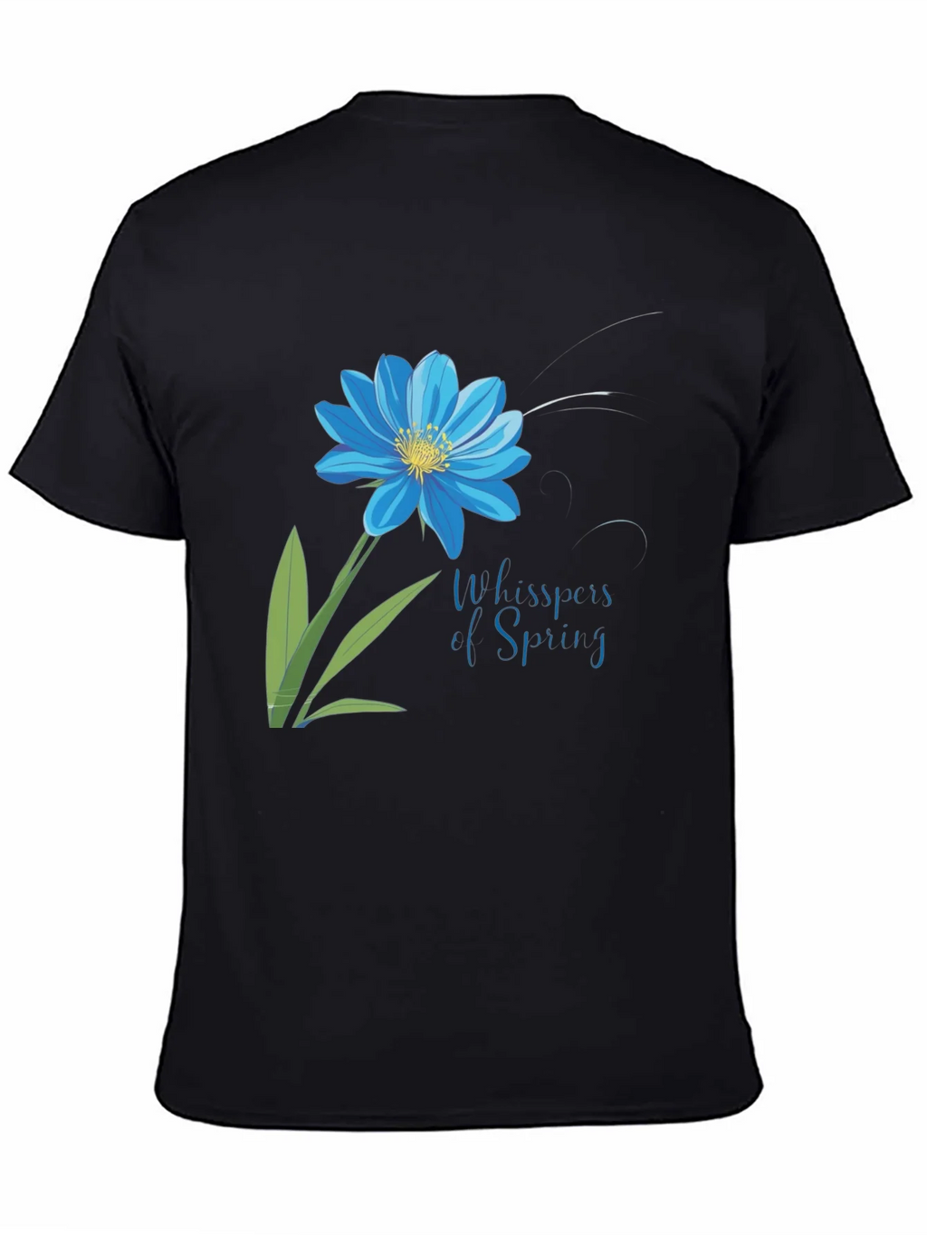 Floral Whispers Spring Graphic T-Shirt product image 3