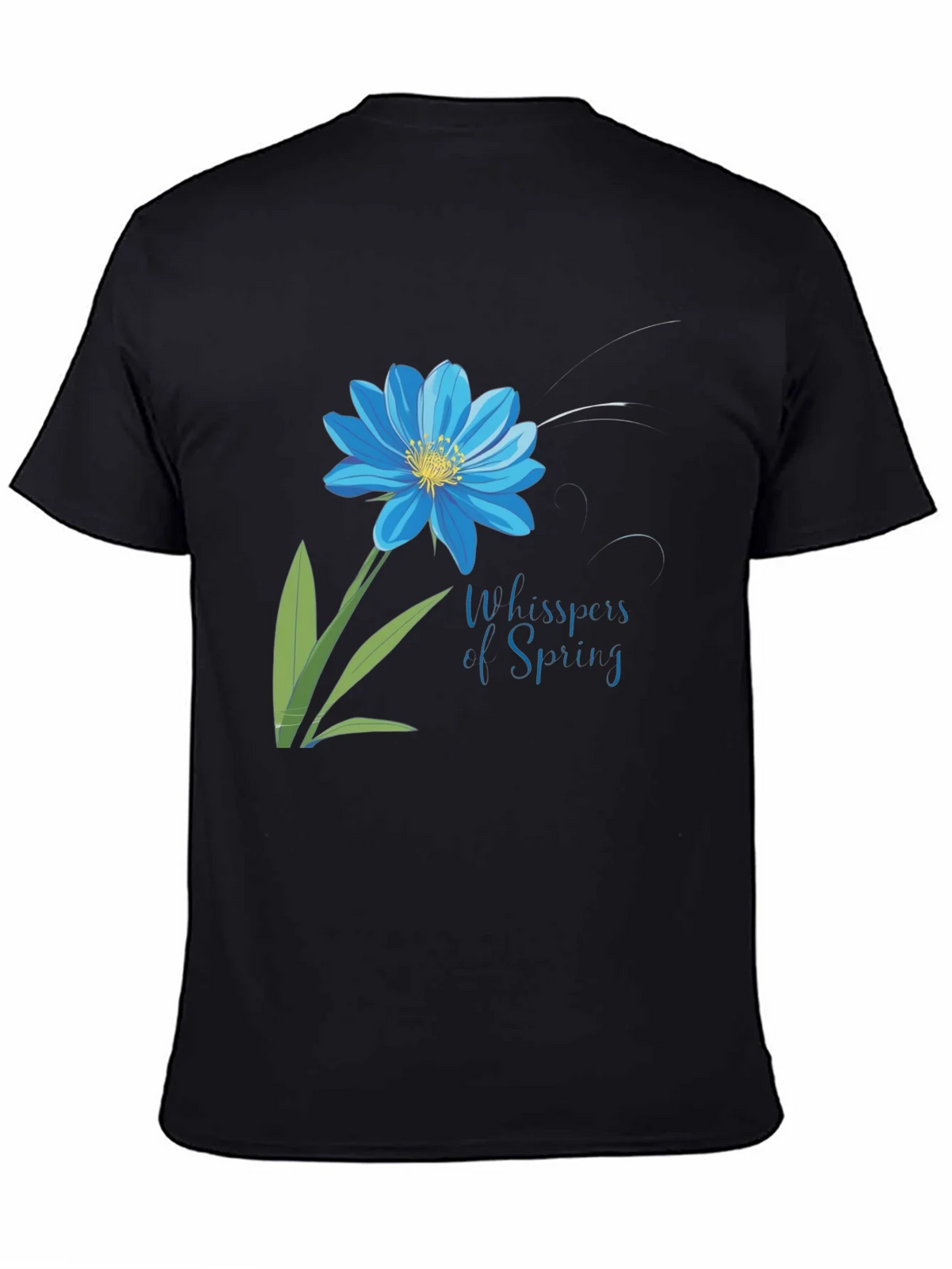 Floral Whispers Spring Graphic T-Shirt product image 3