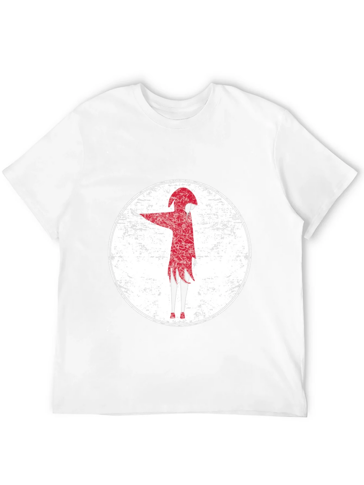 Red Figure Graphic Tee - Grunge Style product image 10