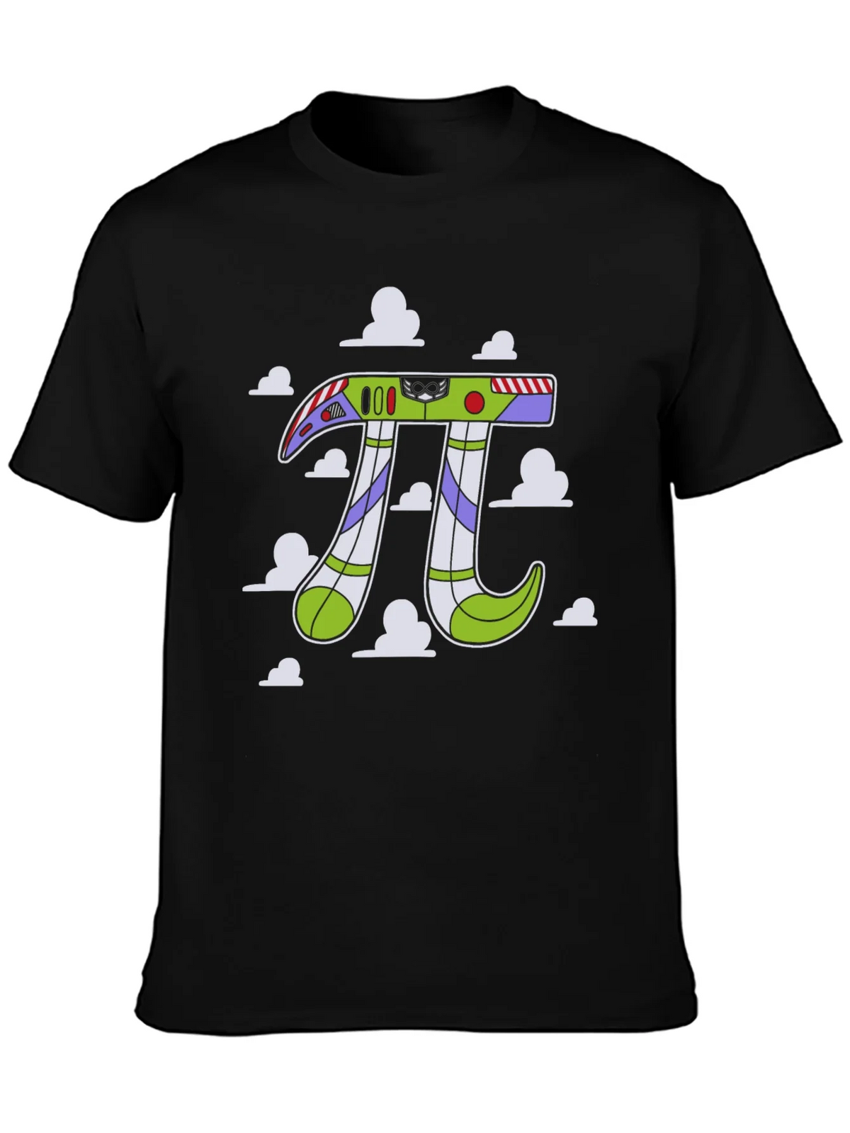 Buzz Lightyear Pi T-Shirt - Math Humor Tee product image 1