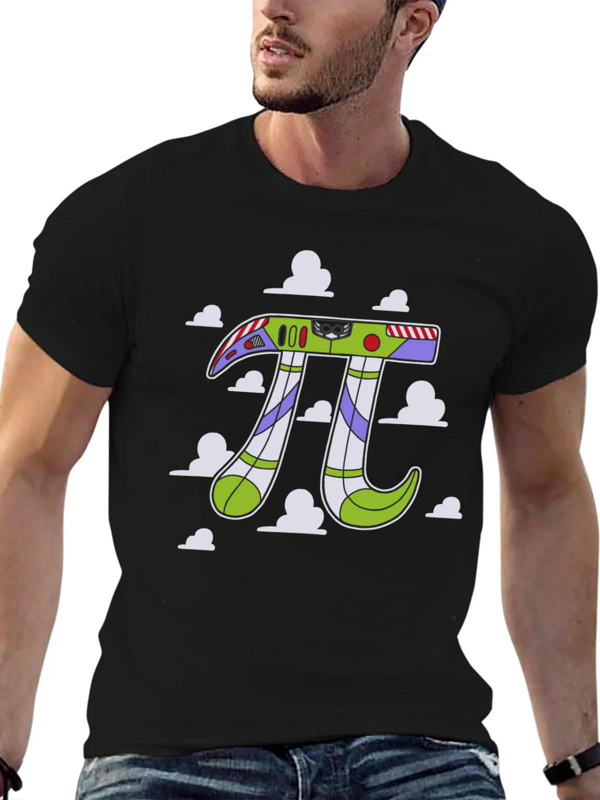 Buzz Lightyear Pi T-Shirt - Math Humor Tee product image 3