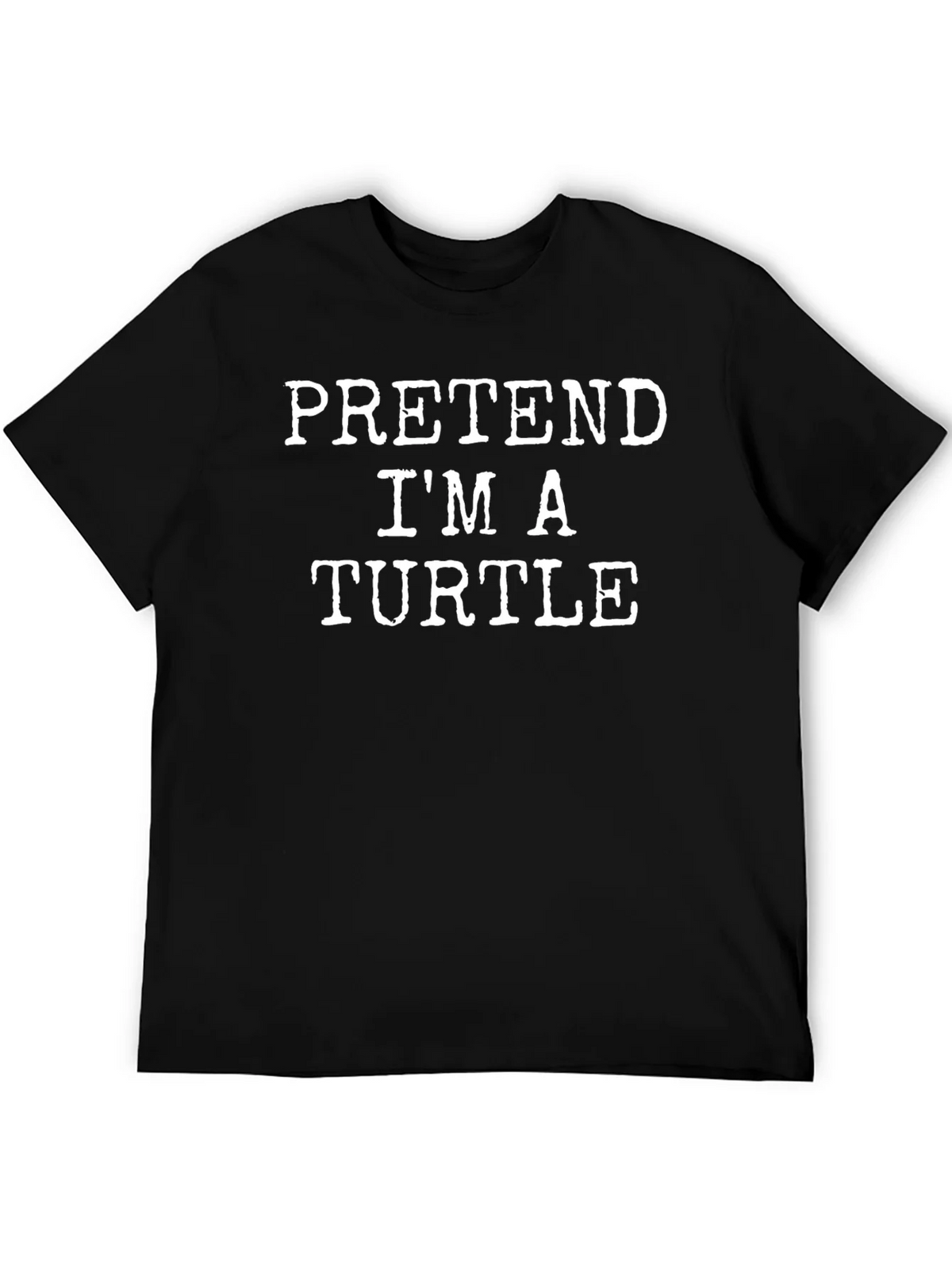 Pretend Im A Turtle T-Shirt - Novelty Graphic Tee product image 3