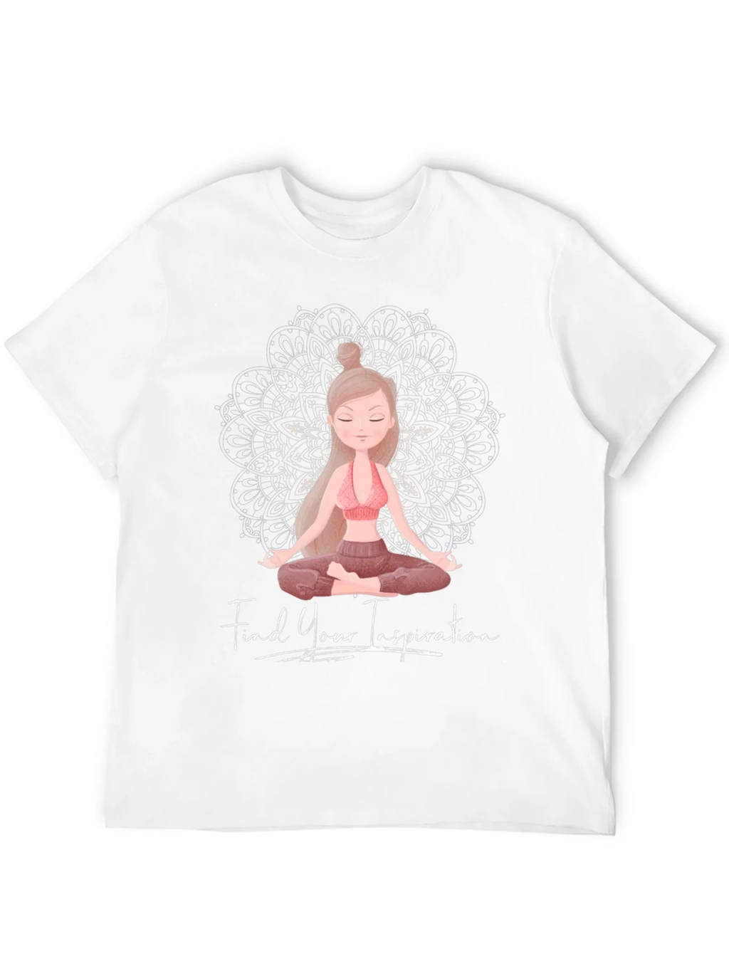 Inspirational Yoga Graphic Tee - Find Your Inspiration product image 11