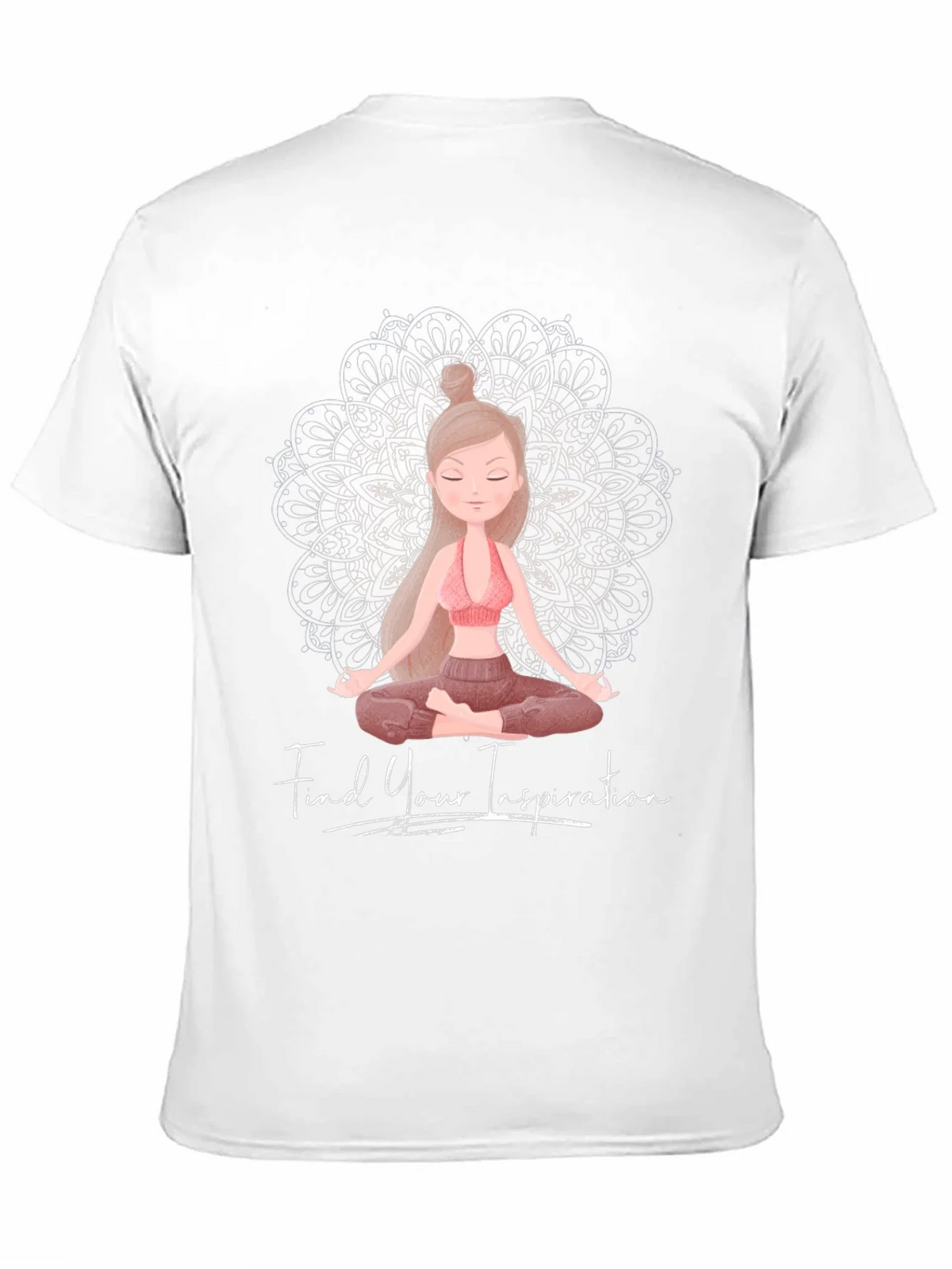 Inspirational Yoga Graphic Tee - Find Your Inspiration product image 10