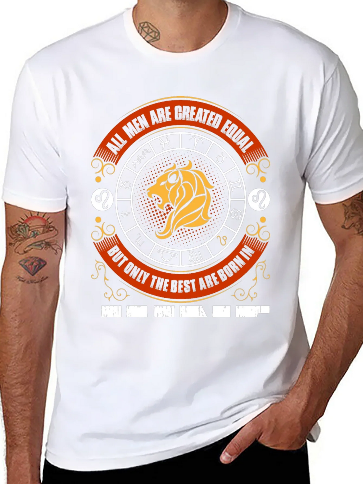 Mens Zodiac T-Shirt - Best are Born in... product image 7