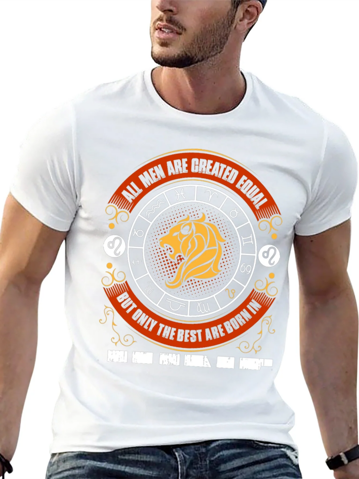Mens Zodiac T-Shirt - Best are Born in... product image 12