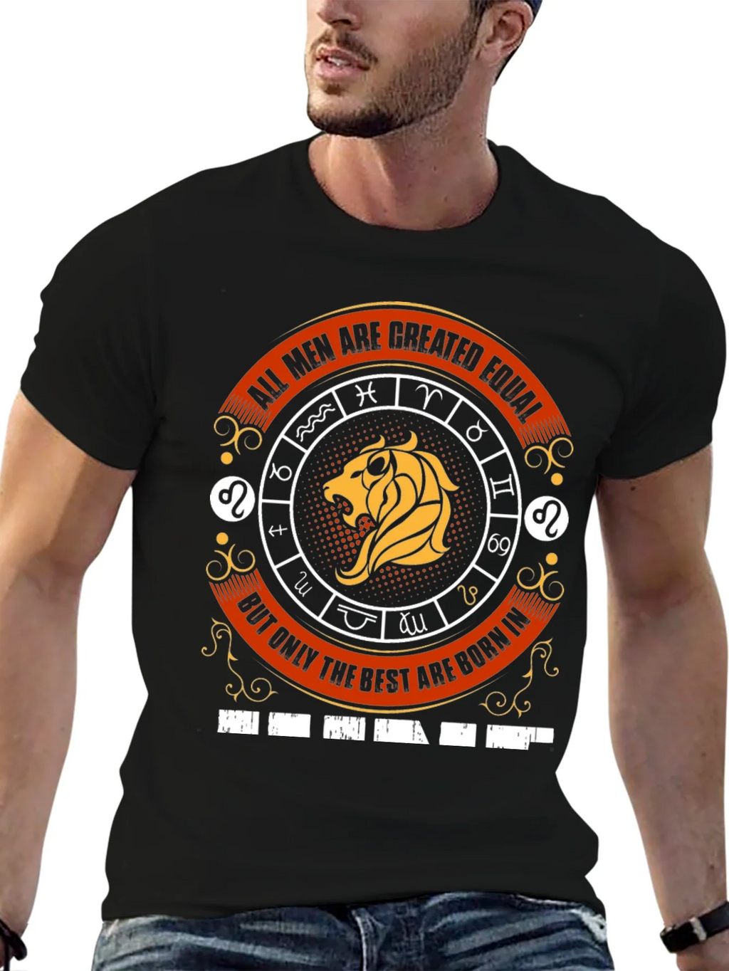 Mens Zodiac T-Shirt - Best are Born in... product image 6