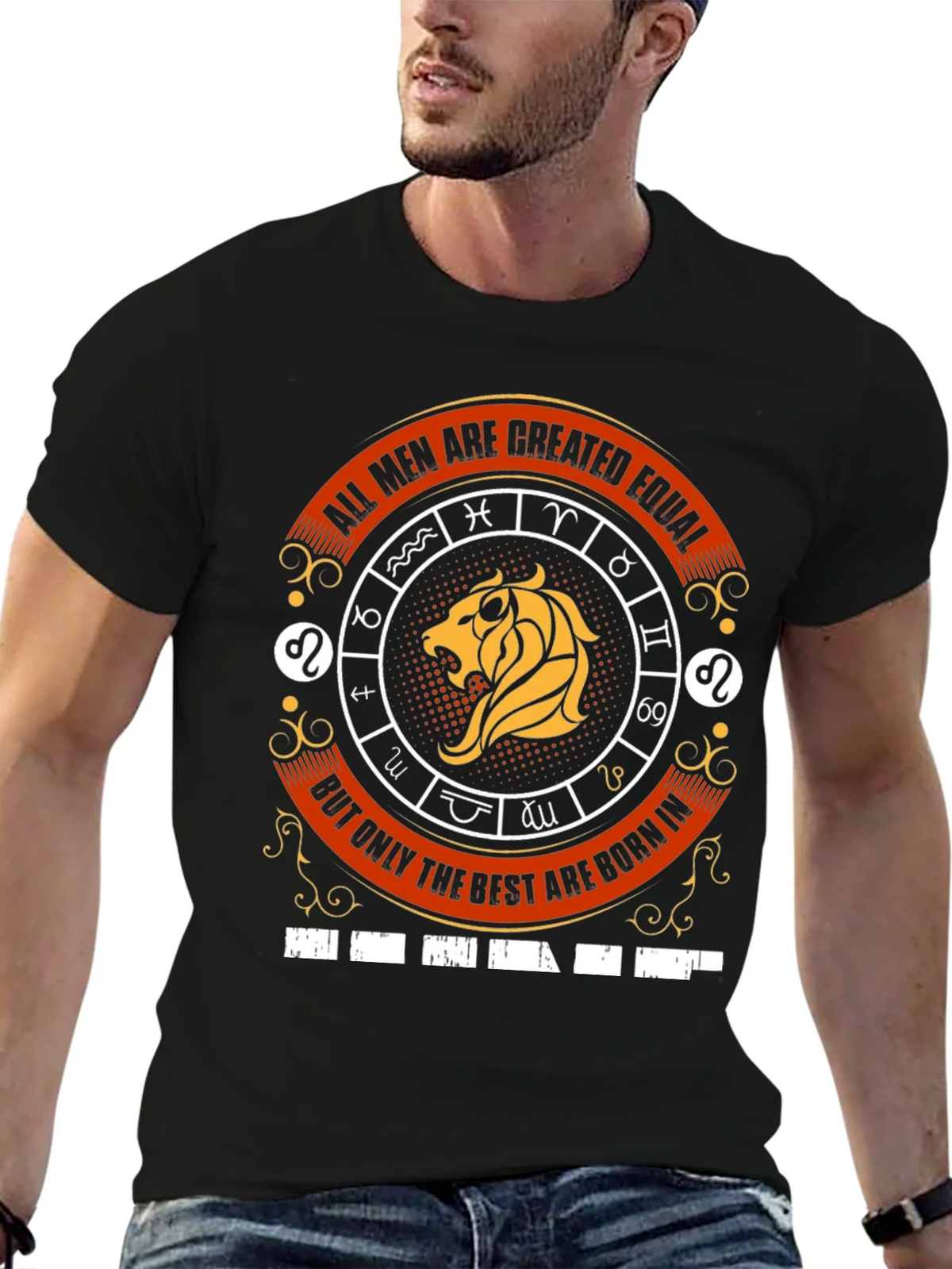Mens Zodiac T-Shirt - Best are Born in... product image 6