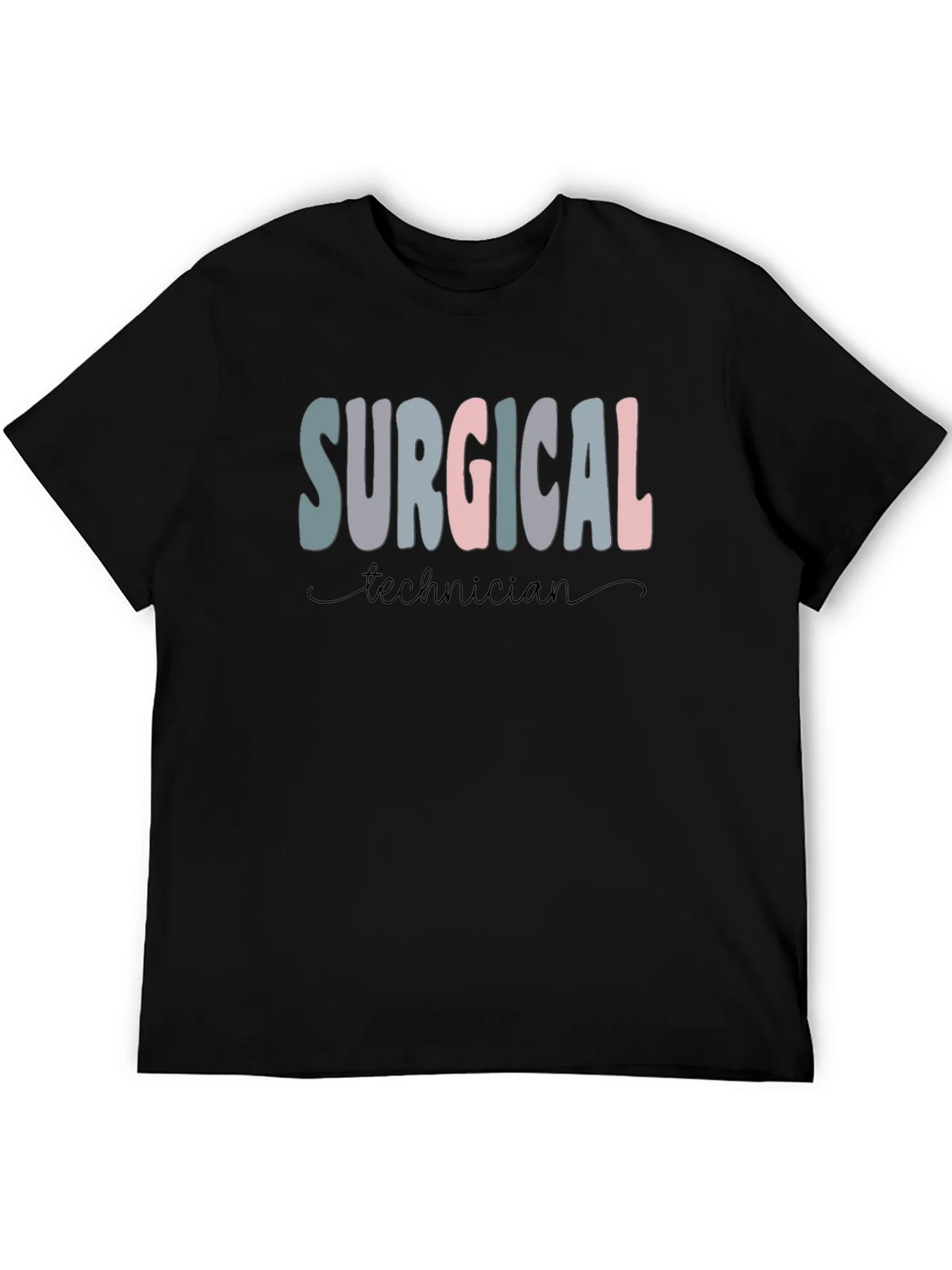 Surgical Technician T-Shirt Black product image 3