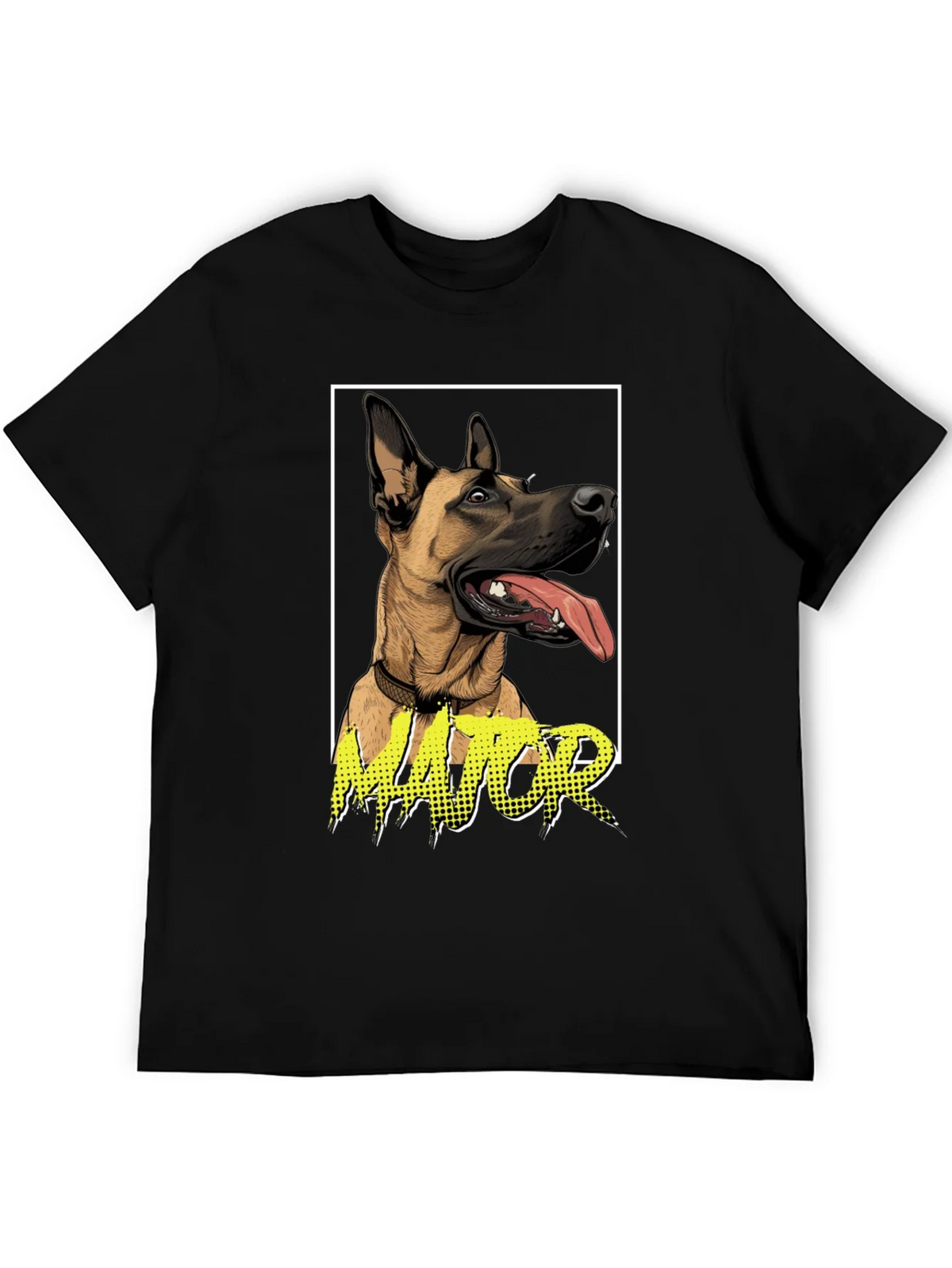 Dog Lovers Major Graphic Tee - Black product image 5