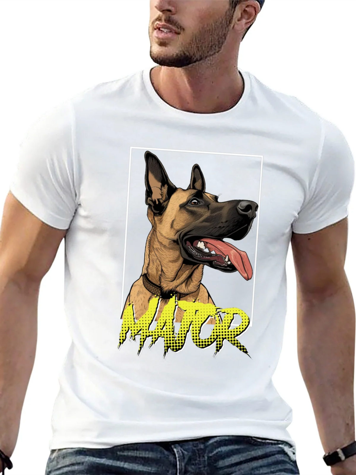 Dog Lovers Major Graphic Tee - Black product image 11