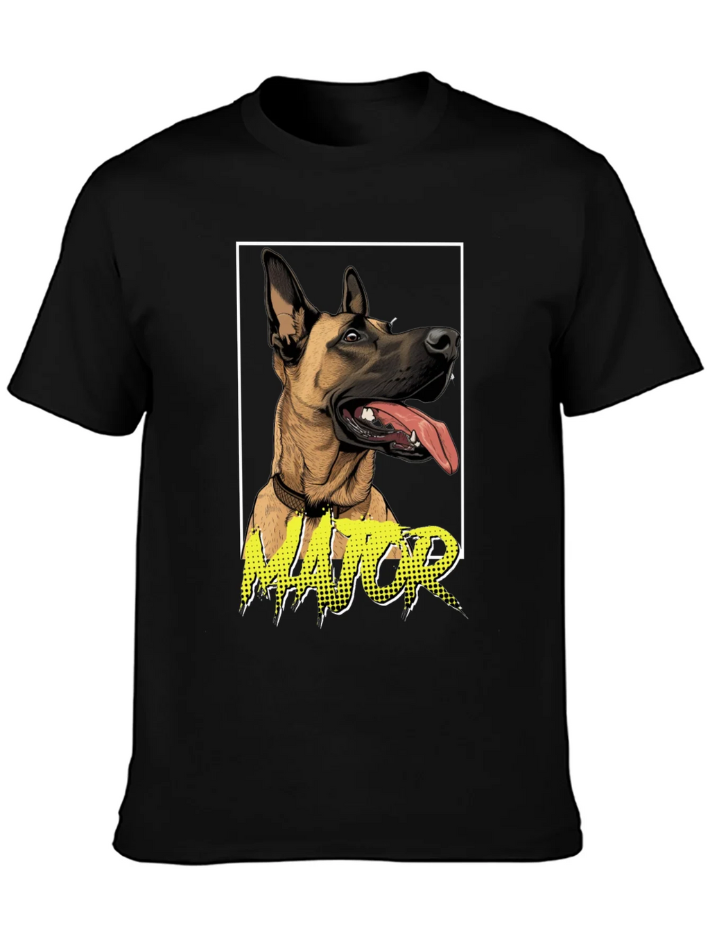 Dog Lovers Major Graphic Tee - Black product image 3