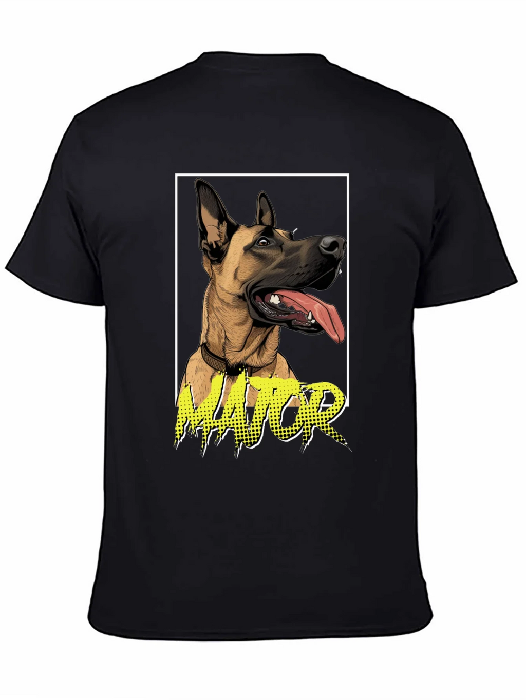 Dog Lovers Major Graphic Tee - Black product image 4