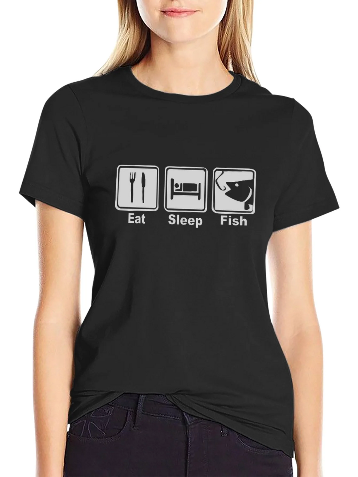 Eat Sleep Fish T-Shirt - Anglers Life product image 2