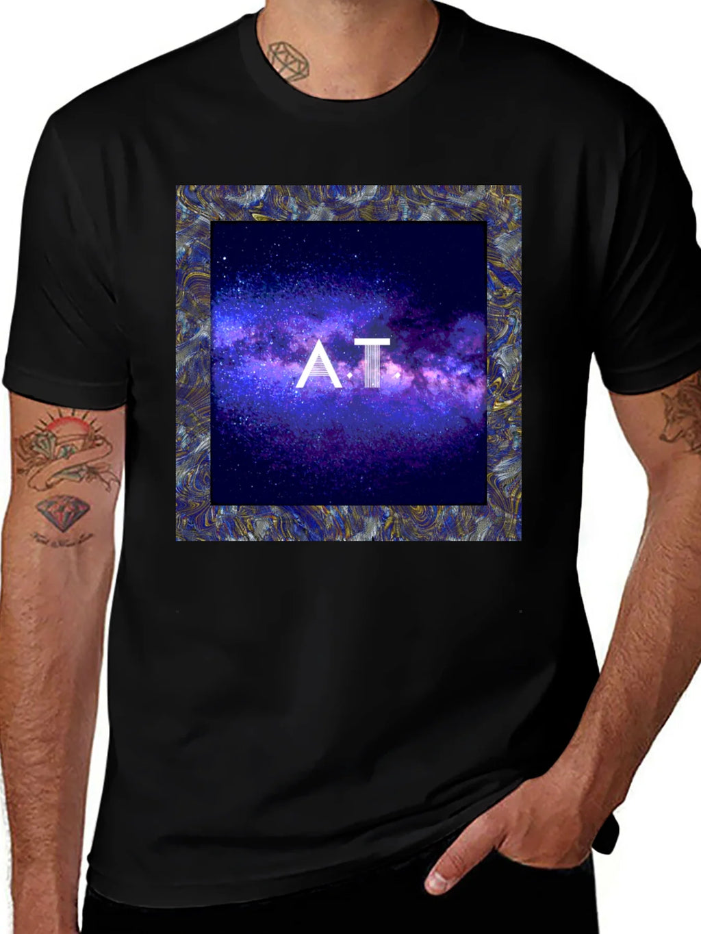 Galaxy Graphic Tee - Stylish Universe Design product image 1