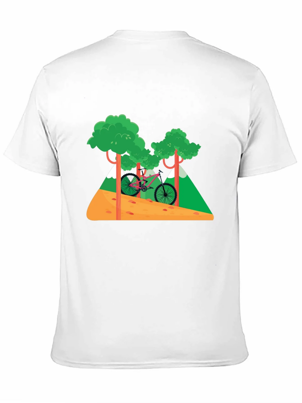 Mountain Bike Graphic T-Shirt - Nature Adventure Tee product image 10