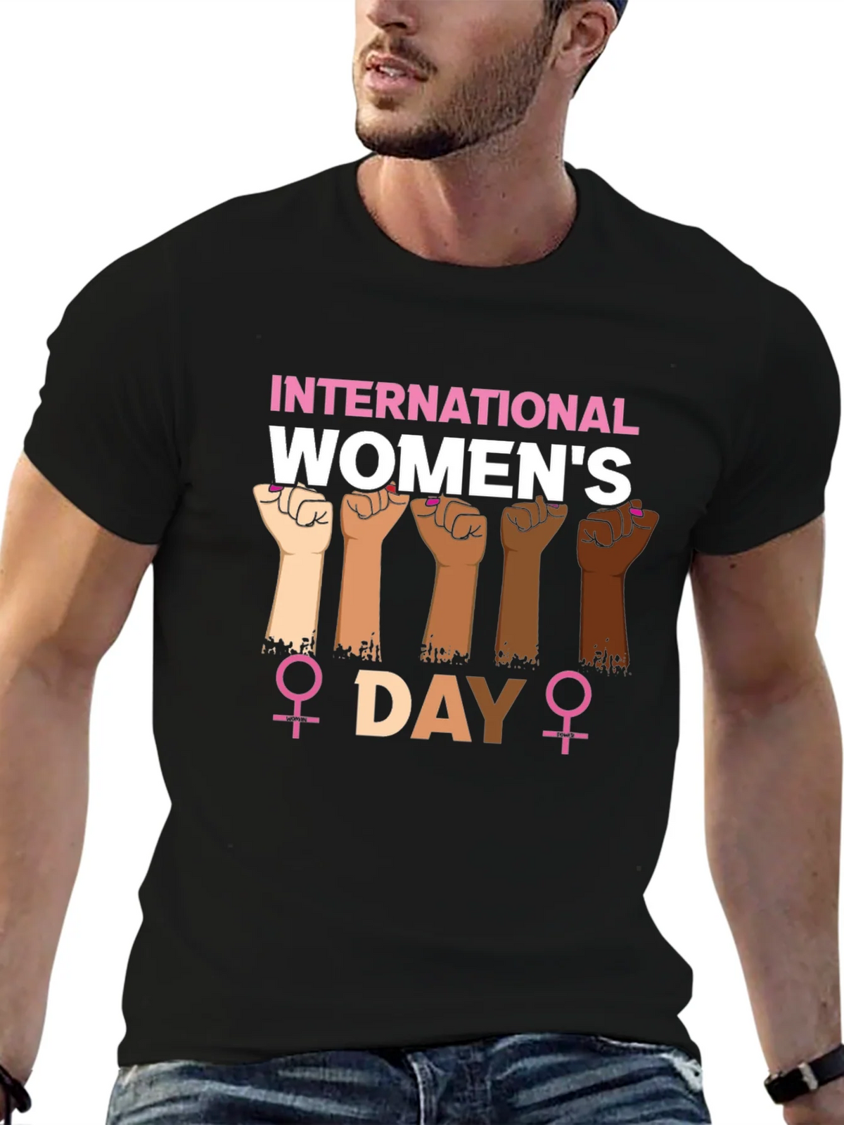 International Womens Day Fist T-Shirt product image 4
