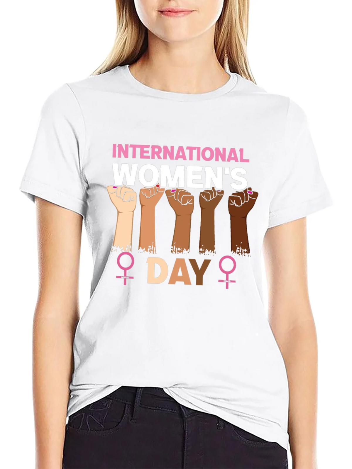 International Womens Day Fist T-Shirt product image 6