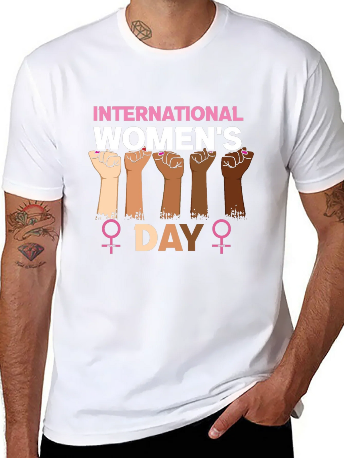 International Womens Day Fist T-Shirt product image 5