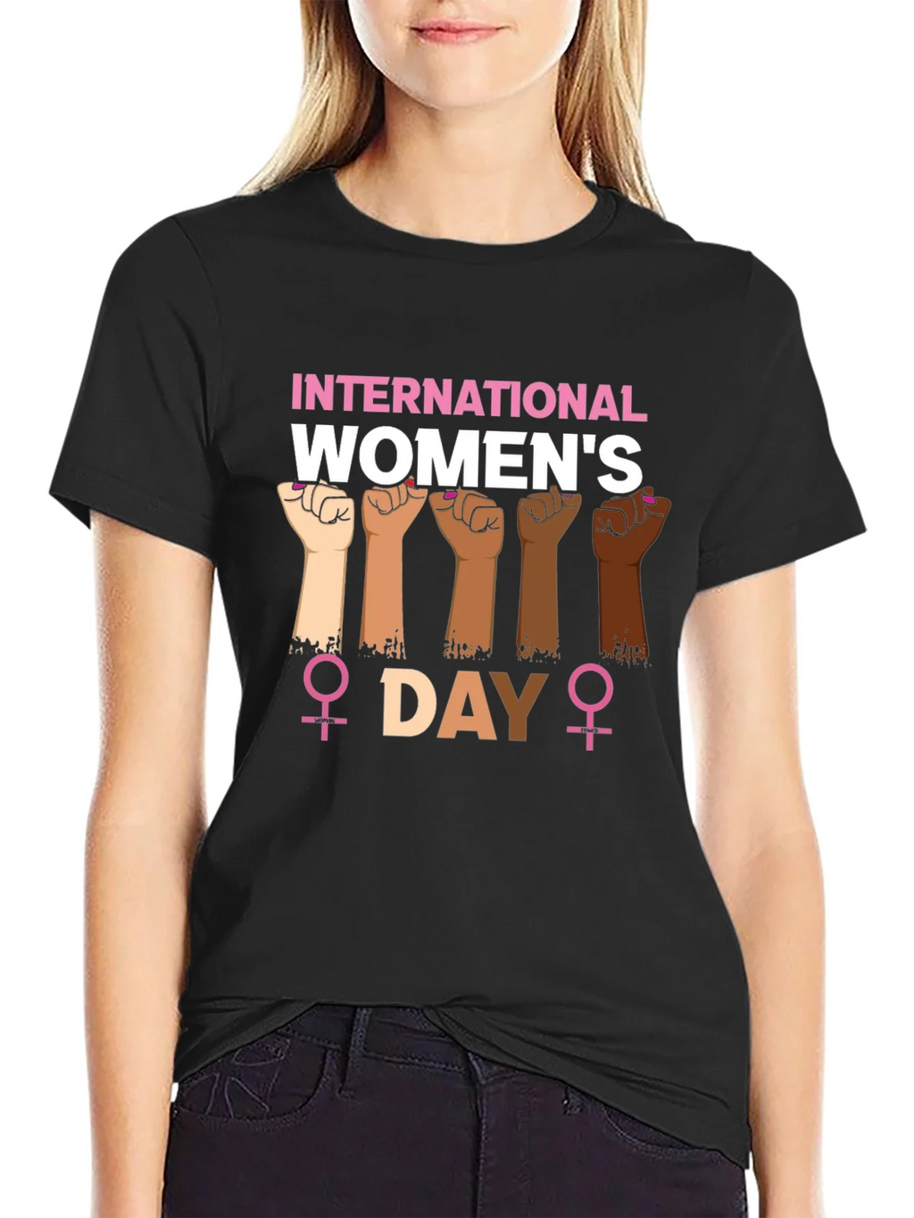 International Womens Day Fist T-Shirt product image 2
