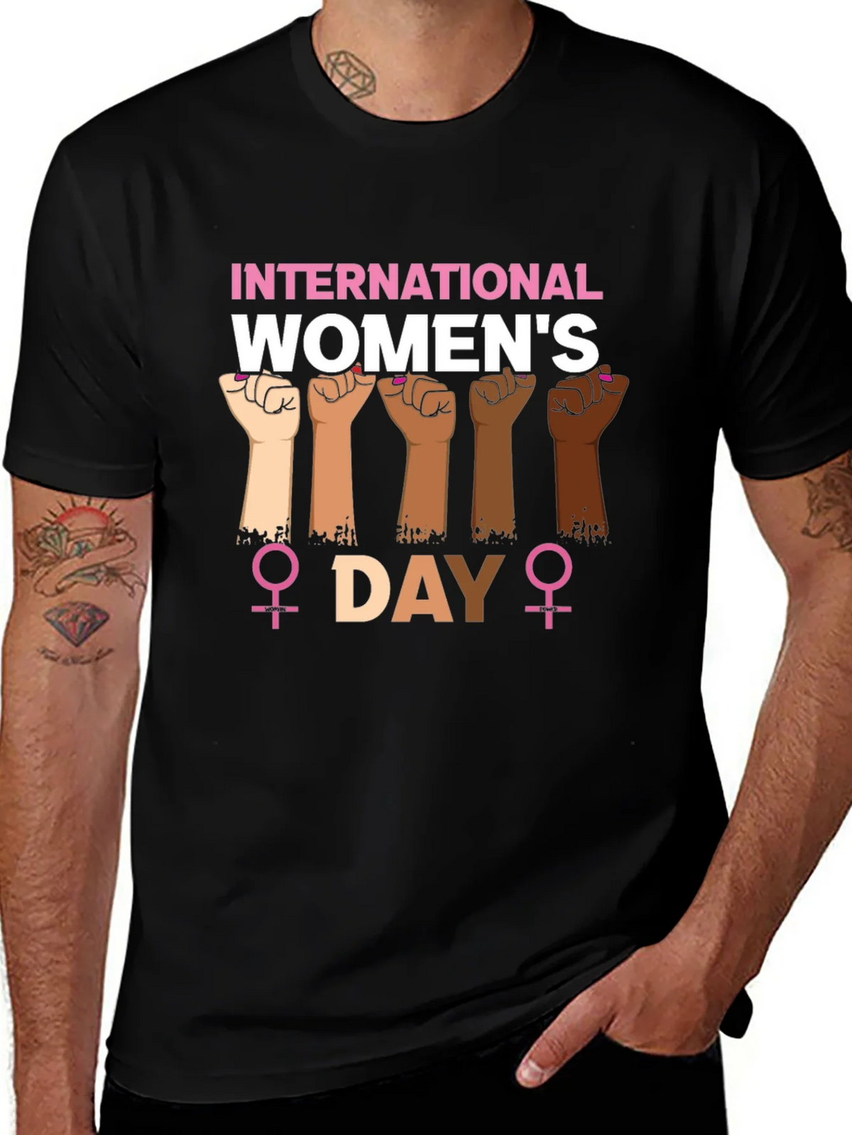 International Womens Day Fist T-Shirt product image 1