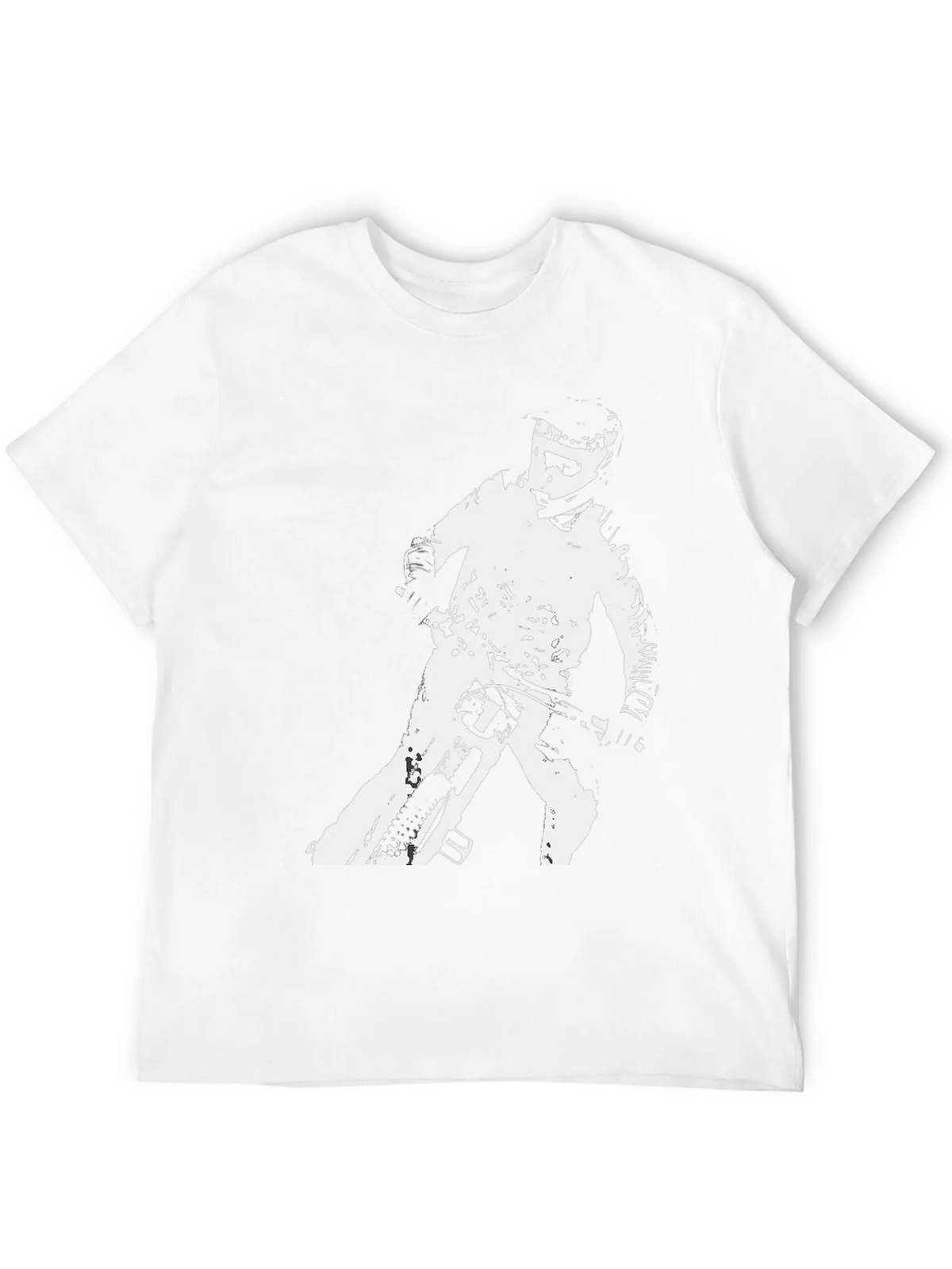 Mountain Bike Rider Graphic Tee - Black Casual T-Shirt product image 11