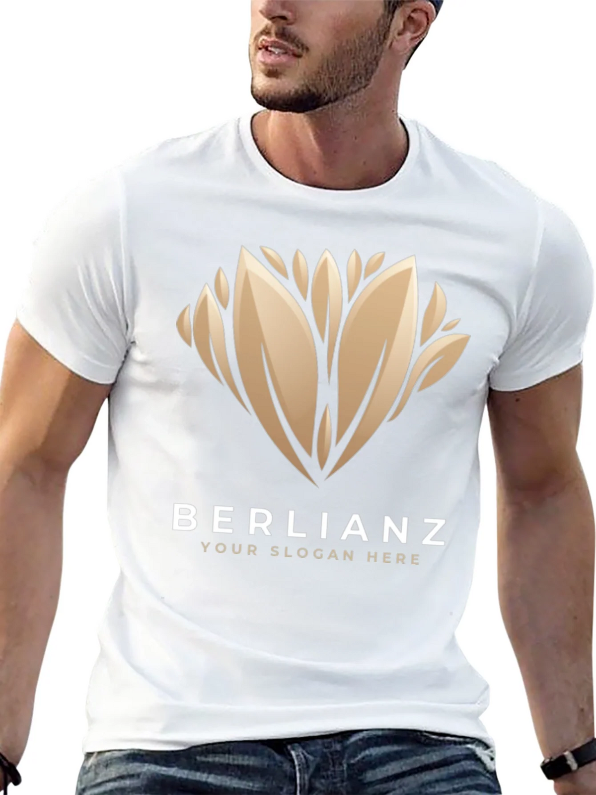 Elegant BERLIANZ Black Graphic Tee product image 12