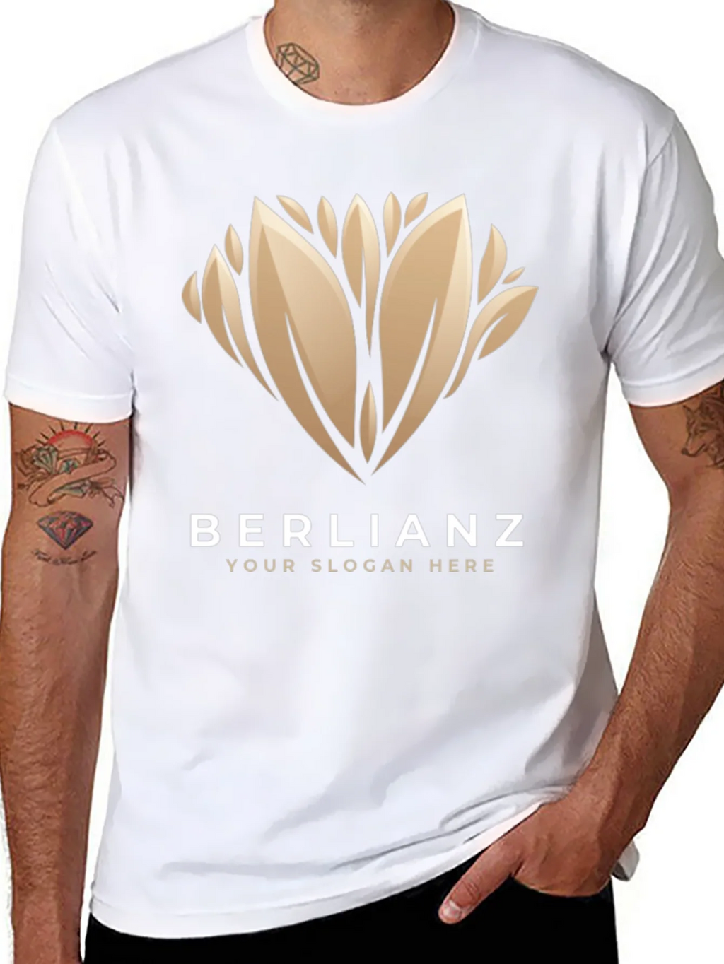 Elegant BERLIANZ Black Graphic Tee product image 7