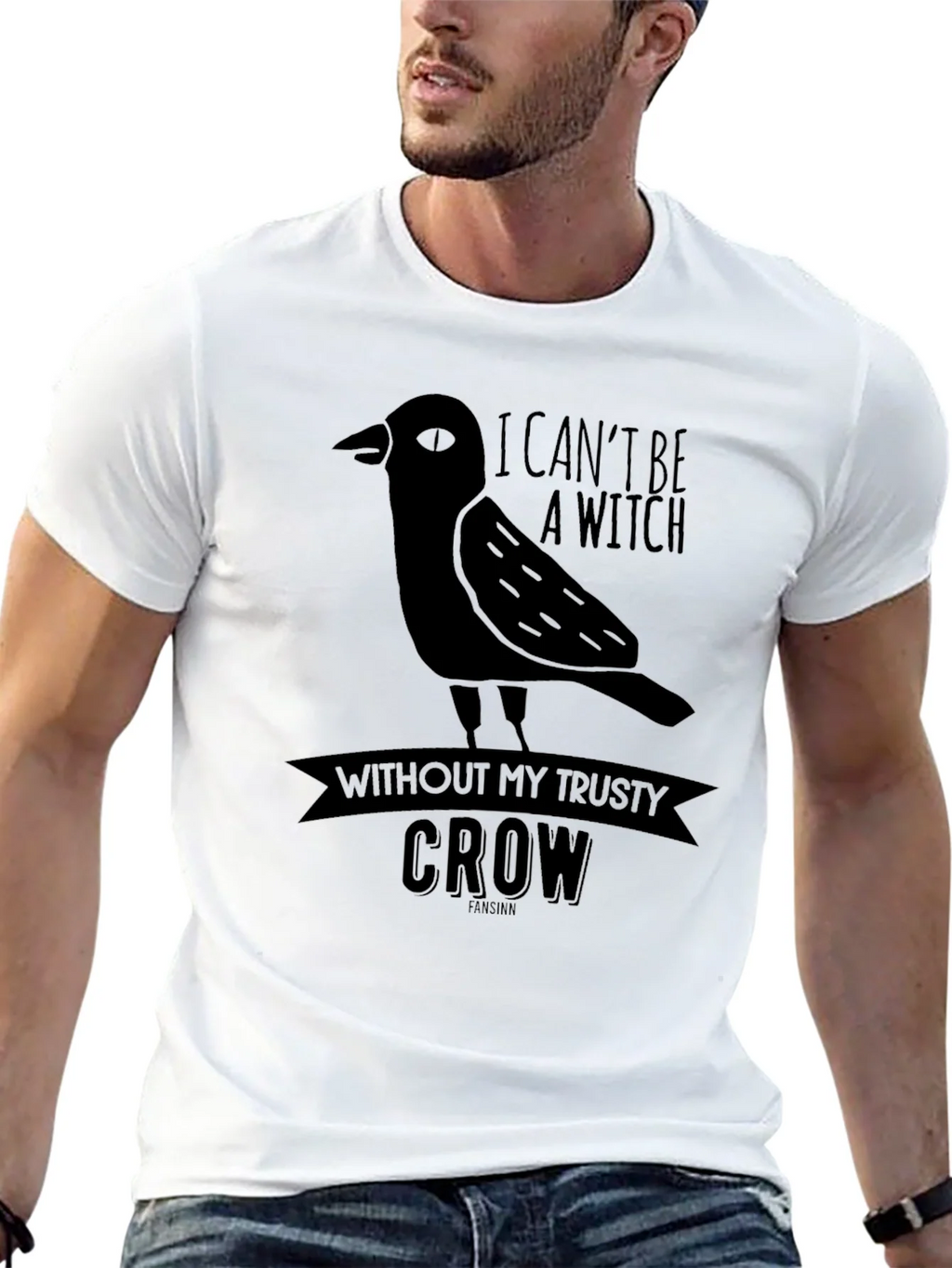 Trusty Crow Graphic Tee - Witch T-Shirt product image 12