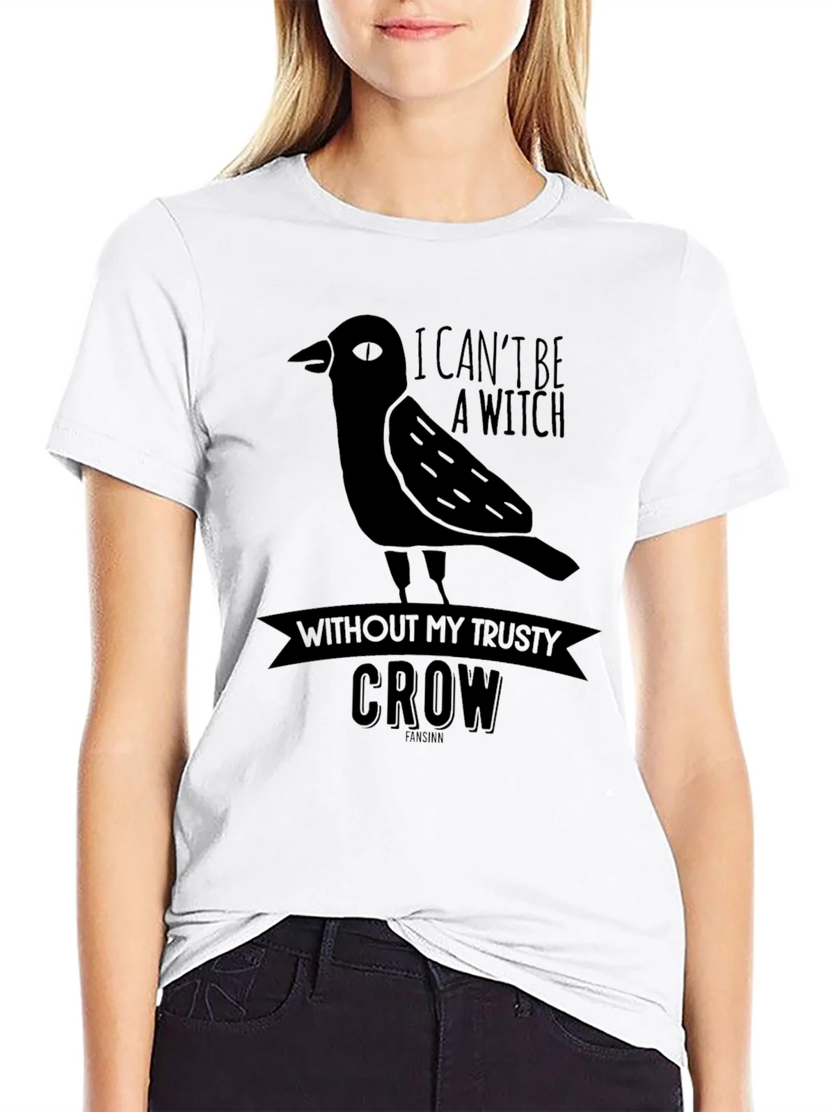 Trusty Crow Graphic Tee - Witch T-Shirt product image 8