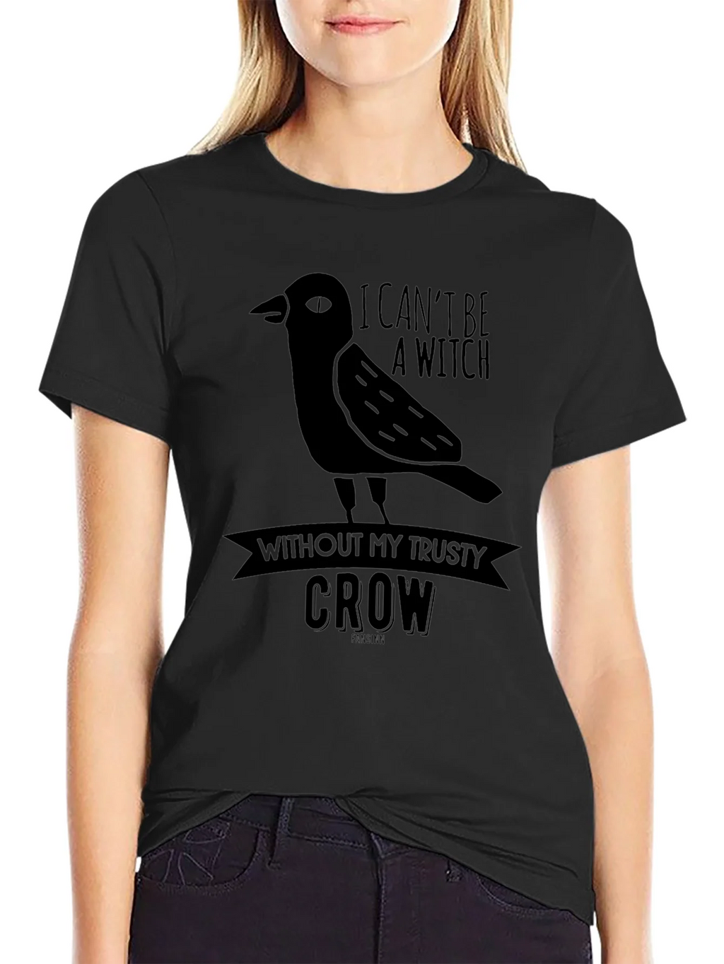 Trusty Crow Graphic Tee - Witch T-Shirt product image 2