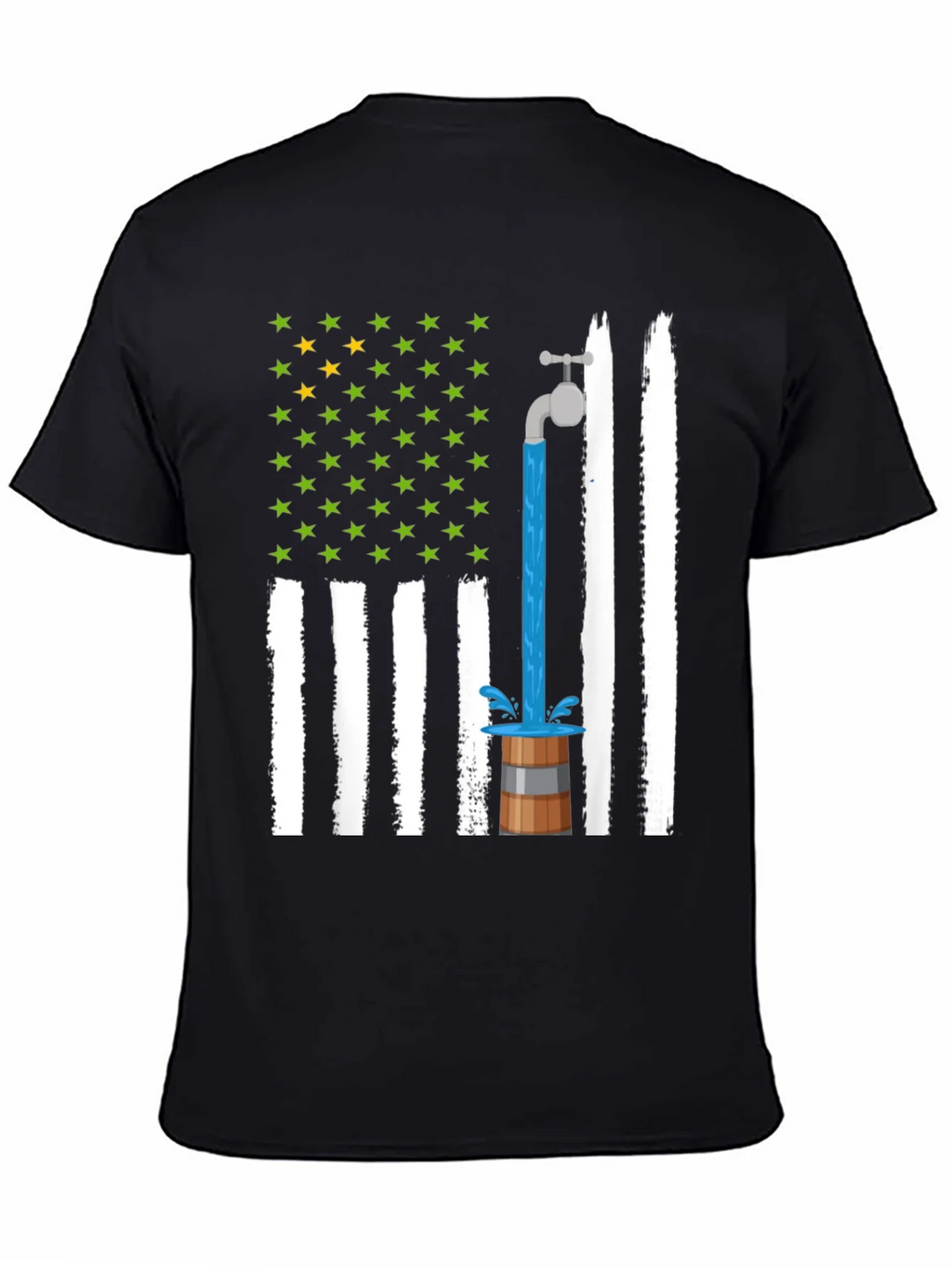 Novelty American Flag Graphic Tee product image 4