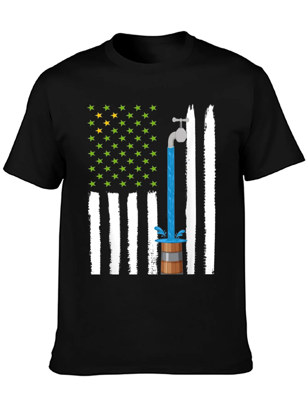 Novelty American Flag Graphic Tee product image 3