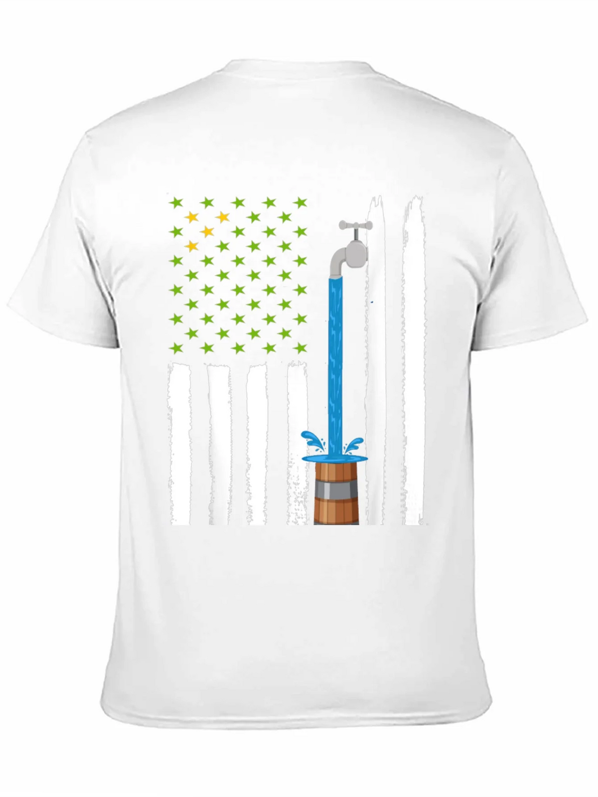 Novelty American Flag Graphic Tee product image 10