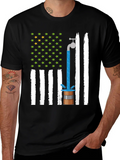 Novelty American Flag Graphic Tee product image 1
