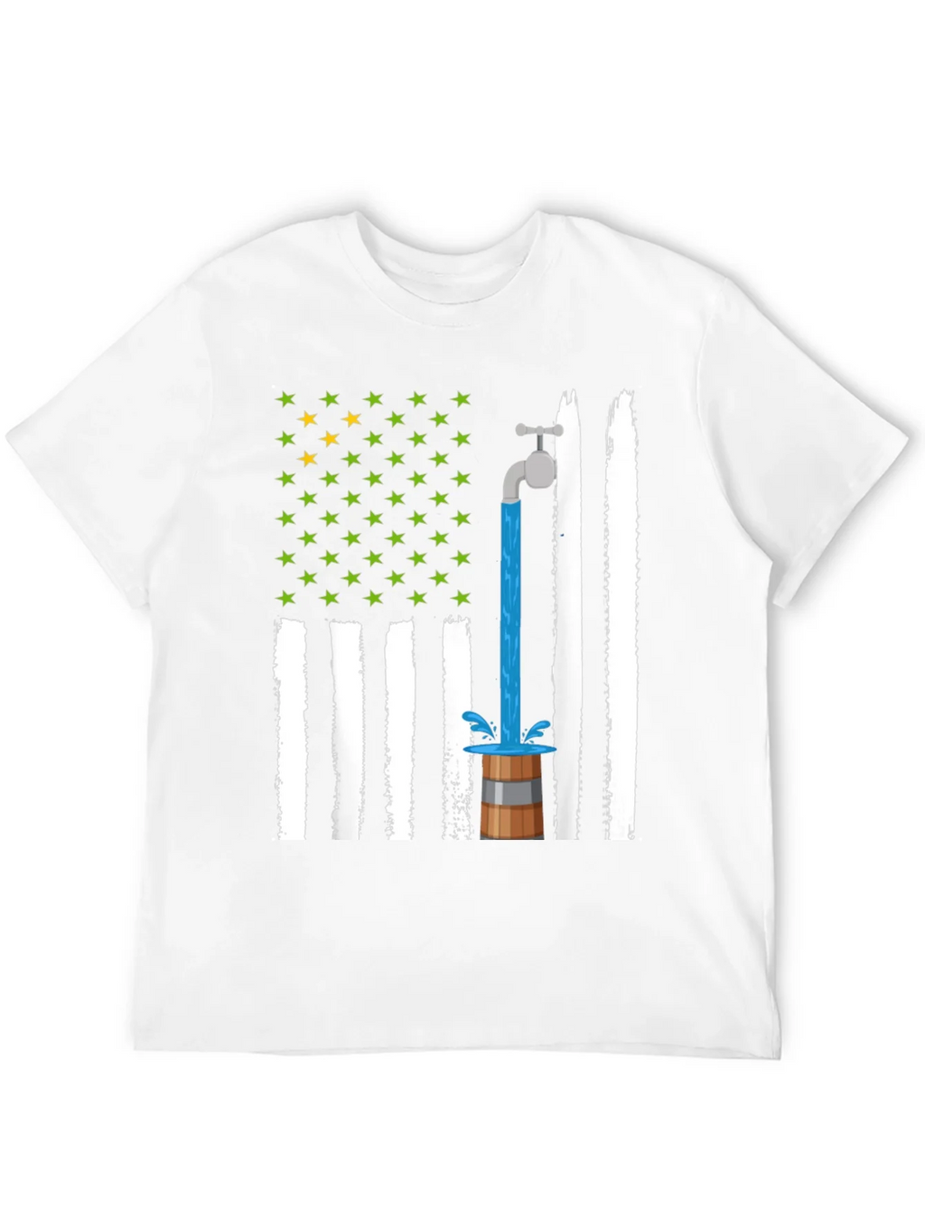 Novelty American Flag Graphic Tee product image 11