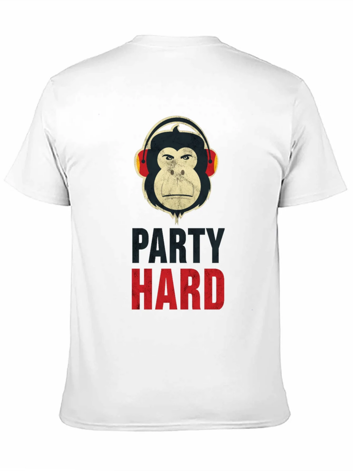 Party Hard Monkey Graphic T-Shirt - Black product image 10
