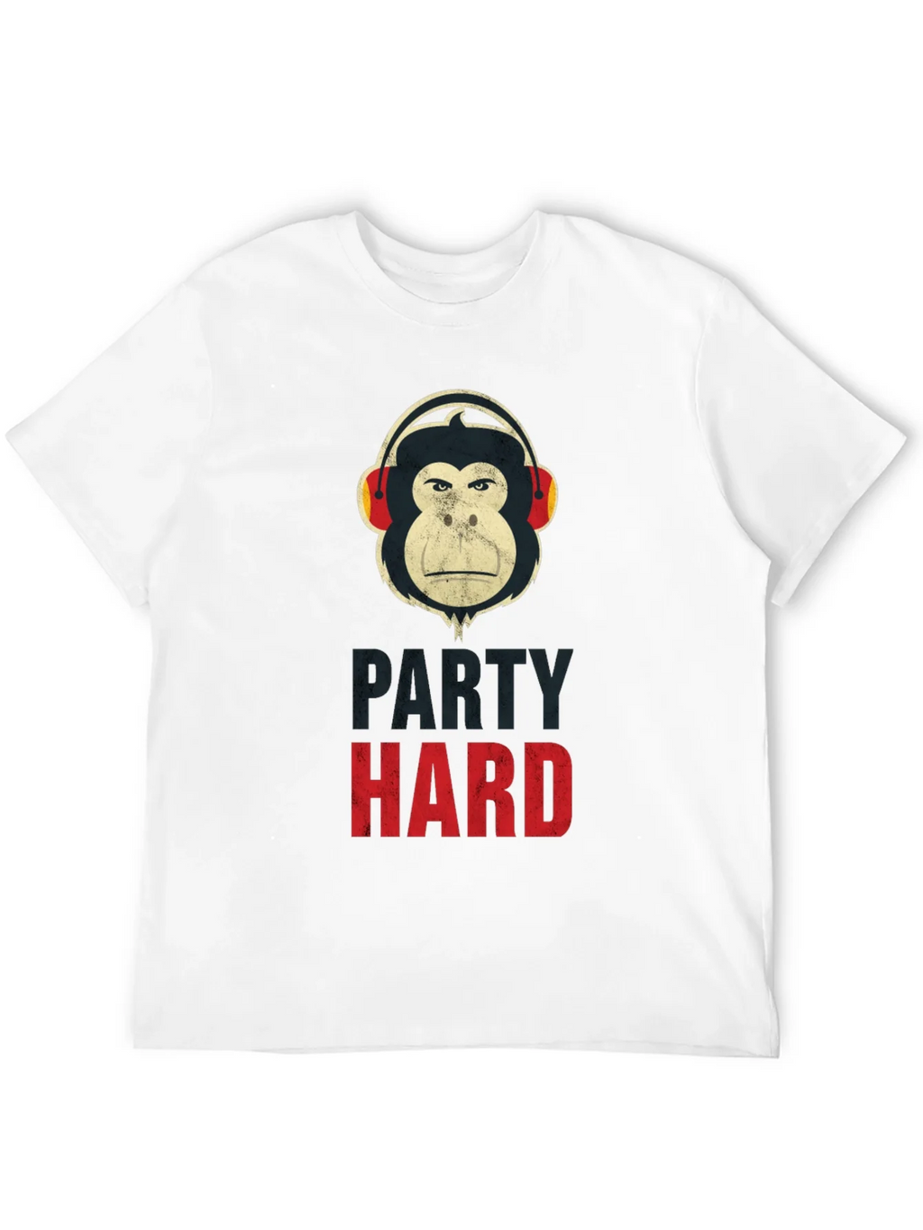 Party Hard Monkey Graphic T-Shirt - Black product image 11