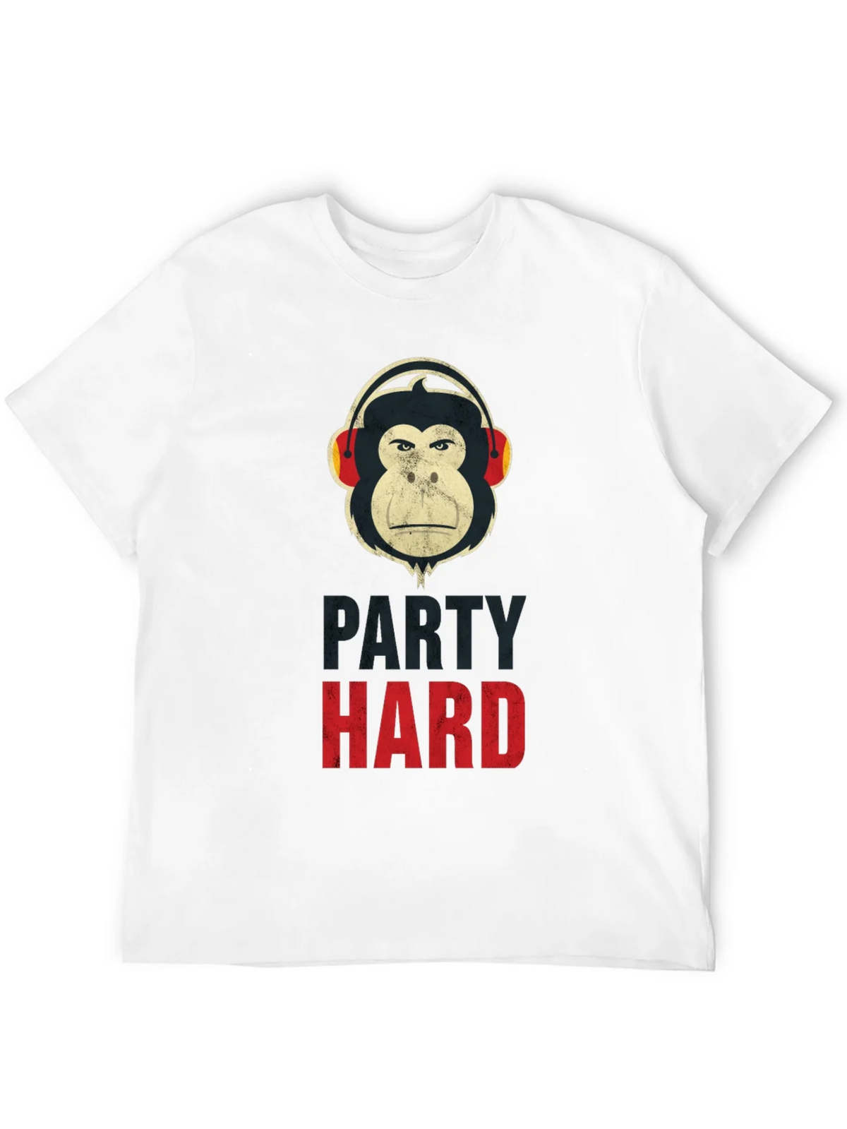 Party Hard Monkey Graphic T-Shirt - Black product image 11