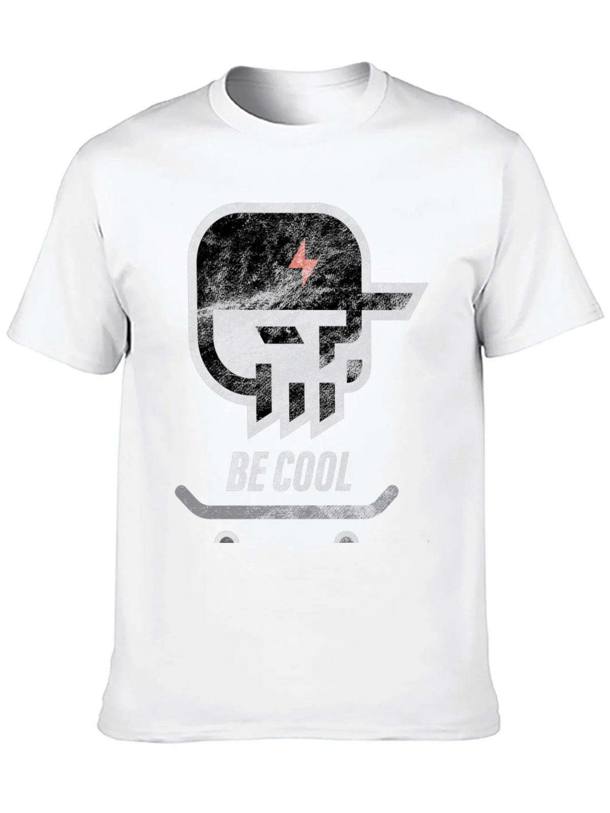 Be Cool Skateboard T-Shirt - Graphic Tee product image 9