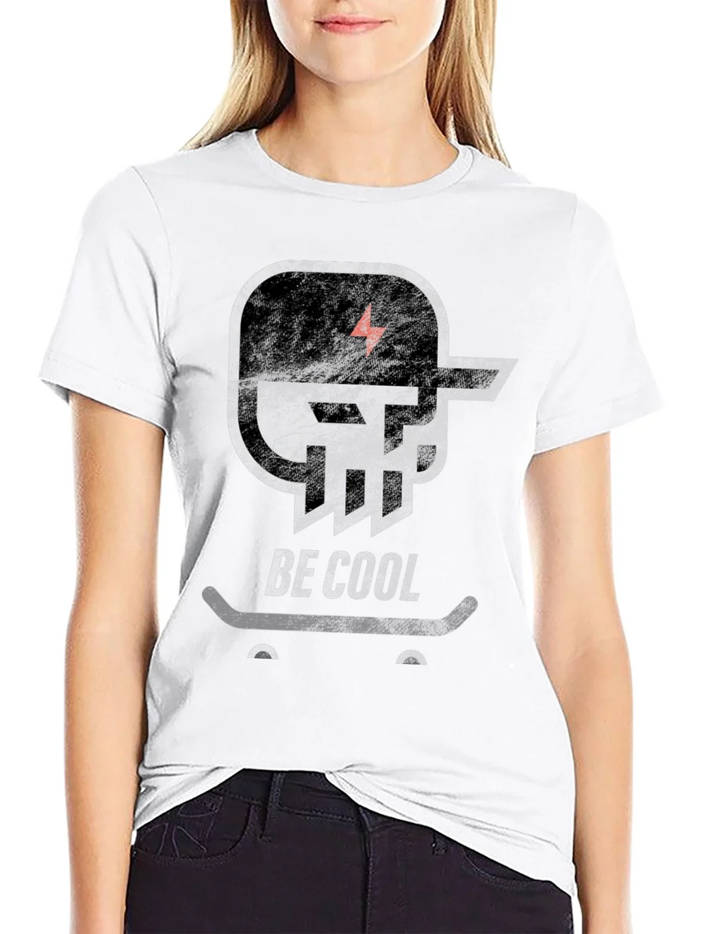 Be Cool Skateboard T-Shirt - Graphic Tee product image 8