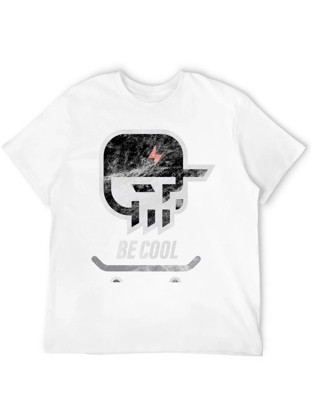 Be Cool Skateboard T-Shirt - Graphic Tee product image 11